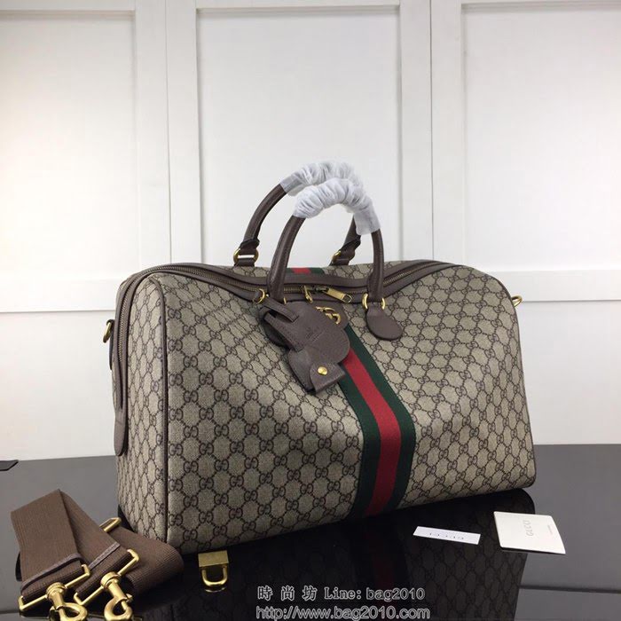 GUCCI古馳 新款 專櫃品質 原單 547953啡 手提袋 旅行袋HY1358